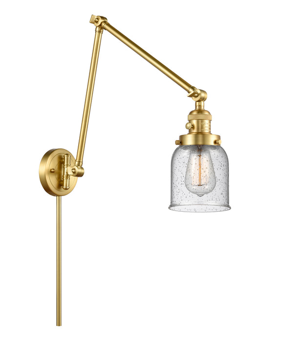 Innovations 238-SG-G54 One Light Swing Arm Lamp, Satin Gold