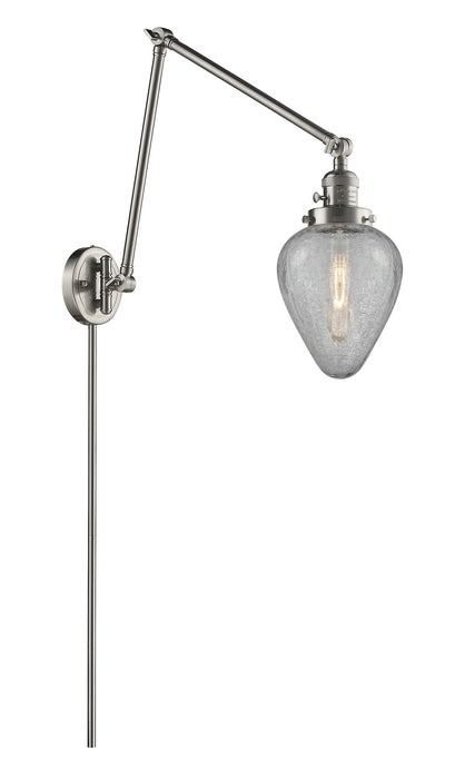 Innovations 238-SN-G165-LED LED Swing Arm Lamp, Brushed Satin Nickel