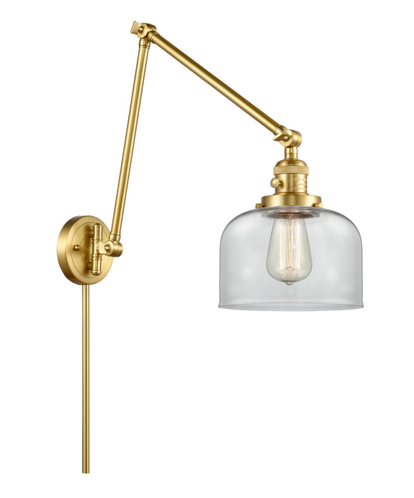 Innovations 238-SG-G72 One Light Swing Arm Lamp, Satin Gold
