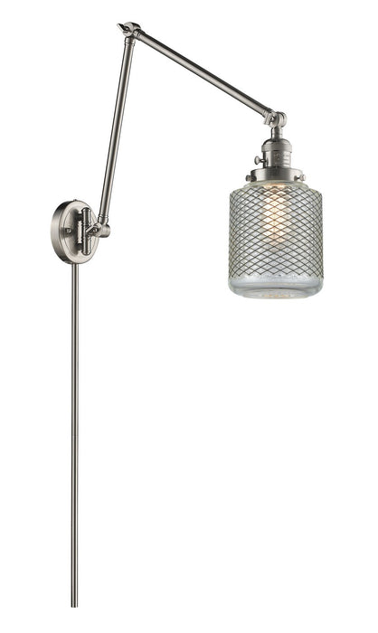 Innovations 238-SN-G262-LED LED Swing Arm Lamp, Brushed Satin Nickel