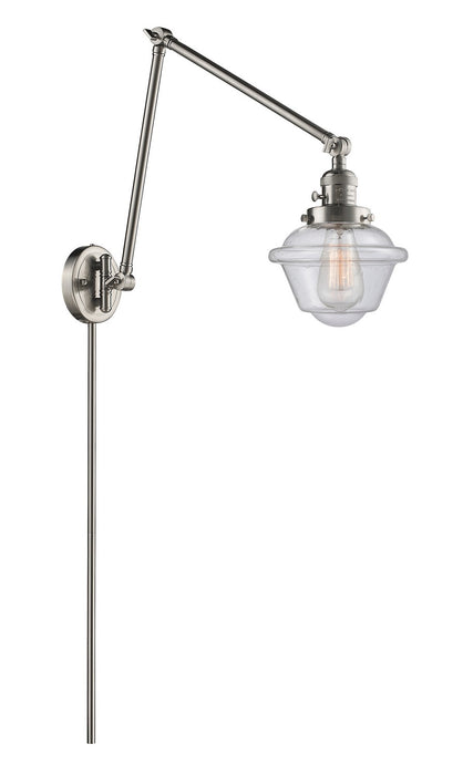 Innovations 238-SN-G534-LED LED Swing Arm Lamp, Brushed Satin Nickel
