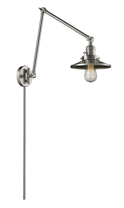 Innovations 238-SN-M2-LED LED Swing Arm Lamp, Brushed Satin Nickel