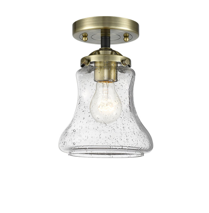 Innovations 284-1C-BAB-G194-LED LED Semi-Flush Mount, Black Antique Brass