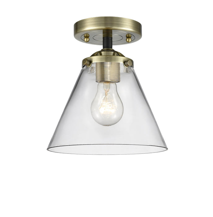Innovations 284-1C-BAB-G42-LED LED Semi-Flush Mount, Black Antique Brass