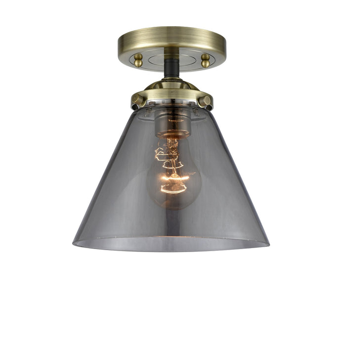 Innovations 284-1C-BAB-G43-LED LED Semi-Flush Mount, Black Antique Brass