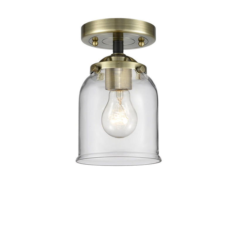 Innovations 284-1C-BAB-G52-LED LED Semi-Flush Mount, Black Antique Brass