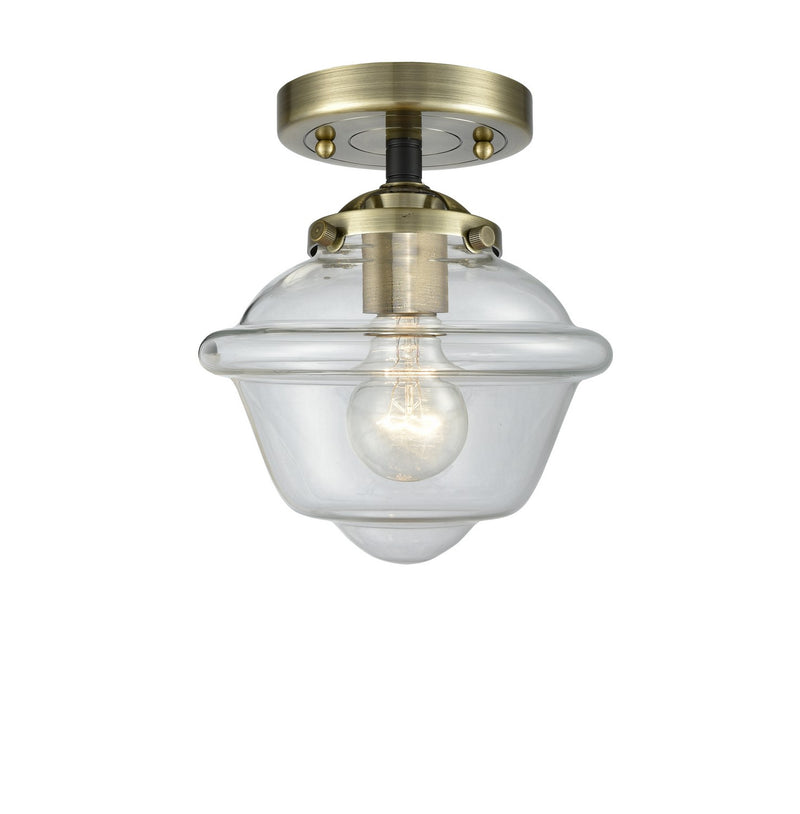 Innovations 284-1C-BAB-G532-LED LED Semi-Flush Mount, Black Antique Brass