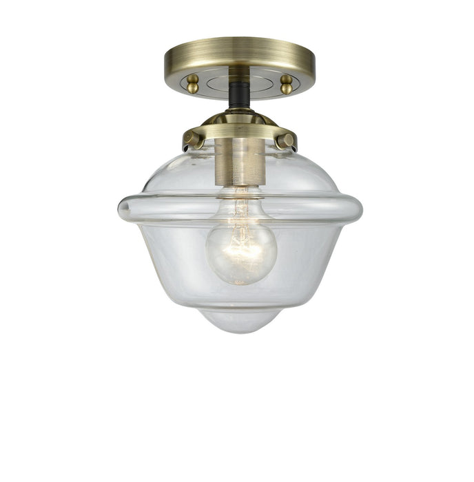 Innovations 284-1C-BAB-G532-LED LED Semi-Flush Mount, Black Antique Brass