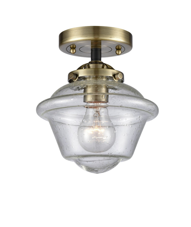 Innovations 284-1C-BAB-G534-LED LED Semi-Flush Mount, Black Antique Brass