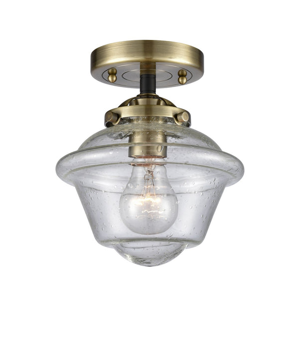 Innovations 284-1C-BAB-G534-LED LED Semi-Flush Mount, Black Antique Brass