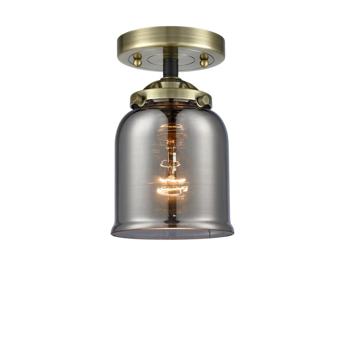 Innovations 284-1C-BAB-G53-LED LED Semi-Flush Mount, Black Antique Brass