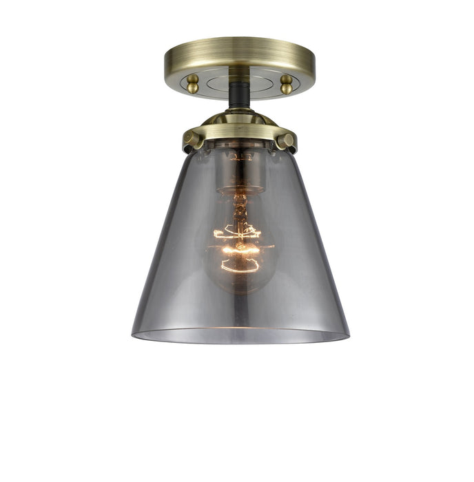 Innovations 284-1C-BAB-G63-LED LED Semi-Flush Mount, Black Antique Brass