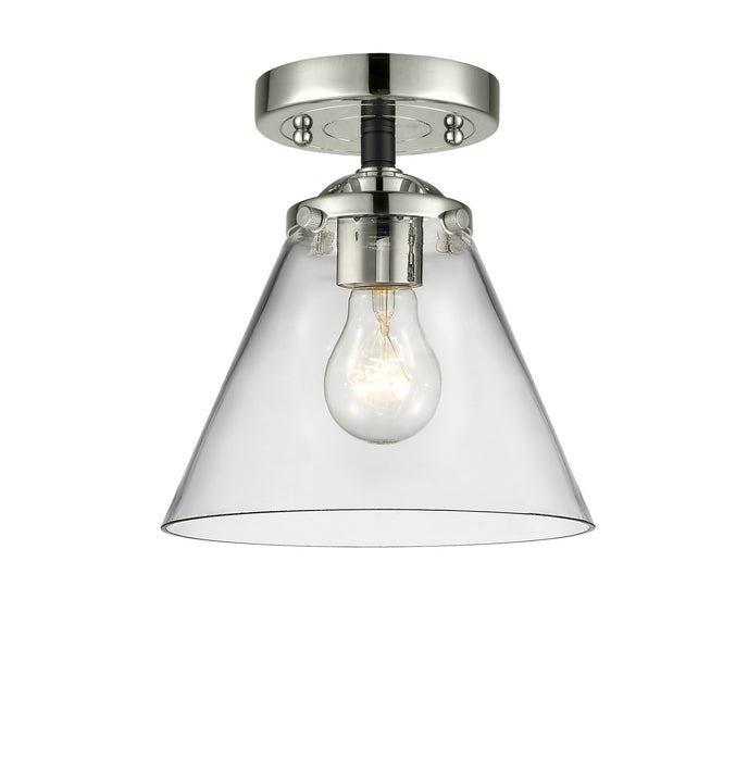 Innovations 284-1C-BPN-G42-LED LED Semi-Flush Mount, Black Polished Nickel