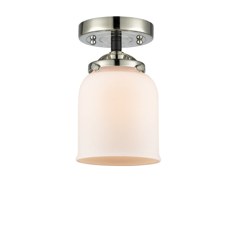 Innovations 284-1C-BPN-G51-LED LED Semi-Flush Mount, Black Polished Nickel