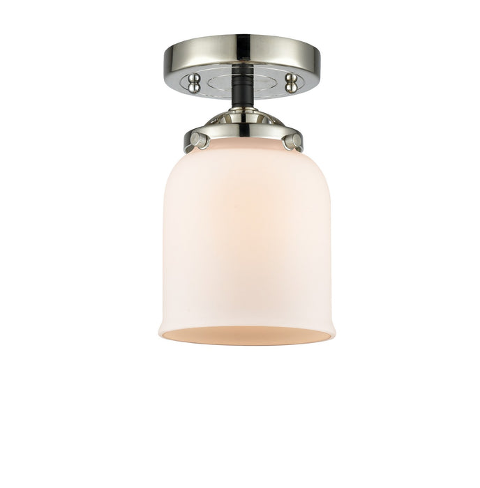 Innovations 284-1C-BPN-G51-LED LED Semi-Flush Mount, Black Polished Nickel