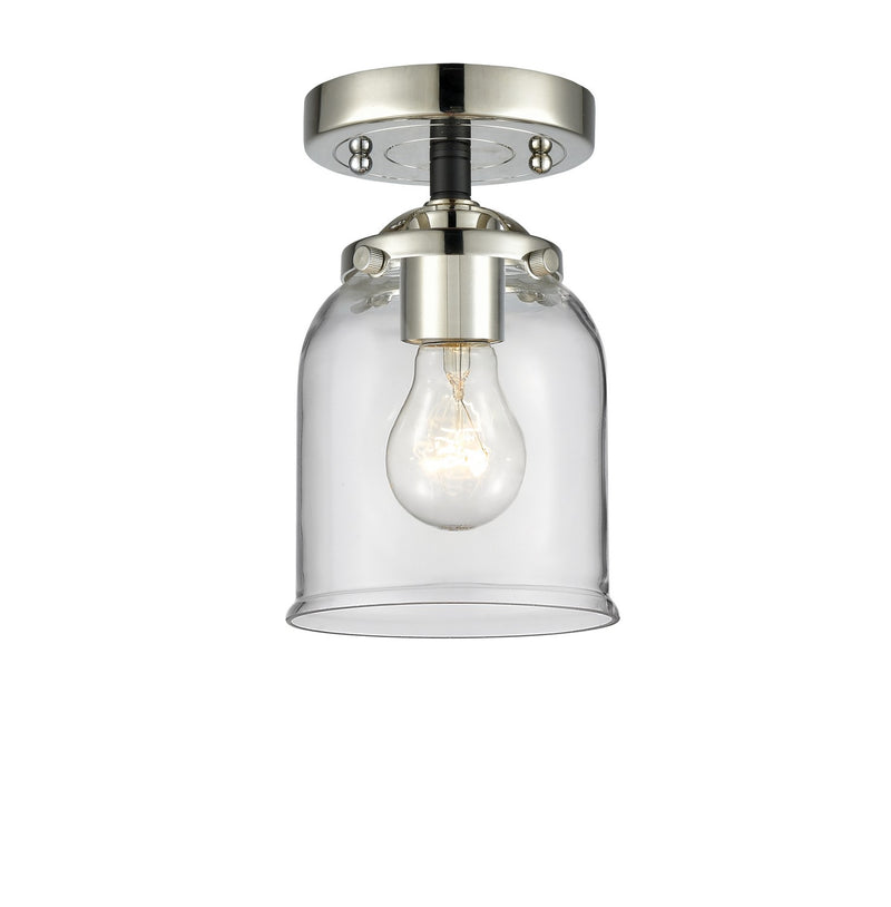 Innovations 284-1C-BPN-G52-LED LED Semi-Flush Mount, Black Polished Nickel