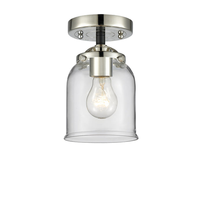 Innovations 284-1C-BPN-G52-LED LED Semi-Flush Mount, Black Polished Nickel