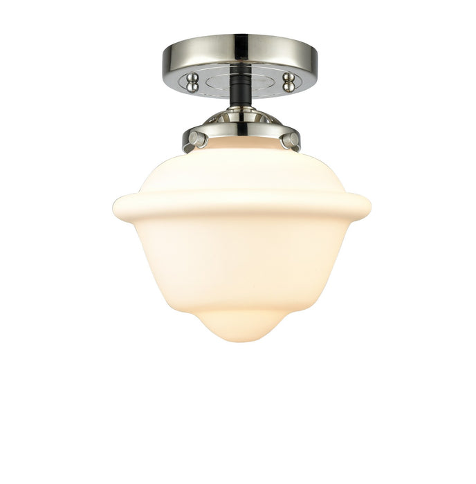 Innovations 284-1C-BPN-G531-LED LED Semi-Flush Mount, Black Polished Nickel