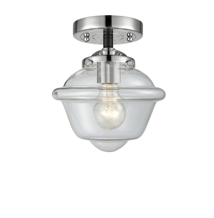 Innovations 284-1C-BPN-G532-LED LED Semi-Flush Mount, Black Polished Nickel