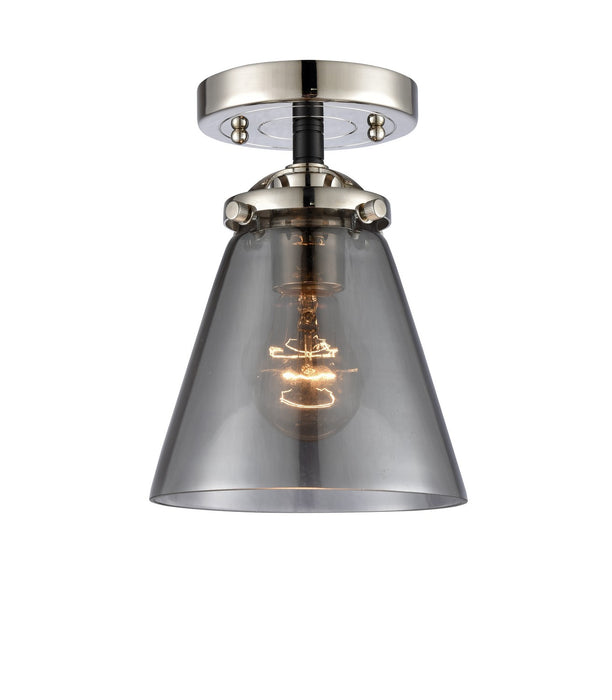 Innovations 284-1C-BPN-G63-LED LED Semi-Flush Mount, Black Polished Nickel