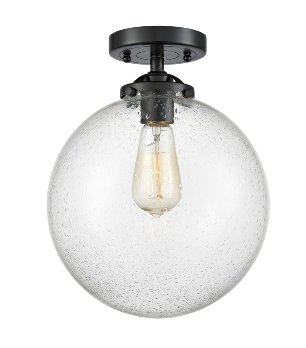 Innovations 284-1C-OB-G204-10-LED LED Semi-Flush Mount, Oil Rubbed Bronze