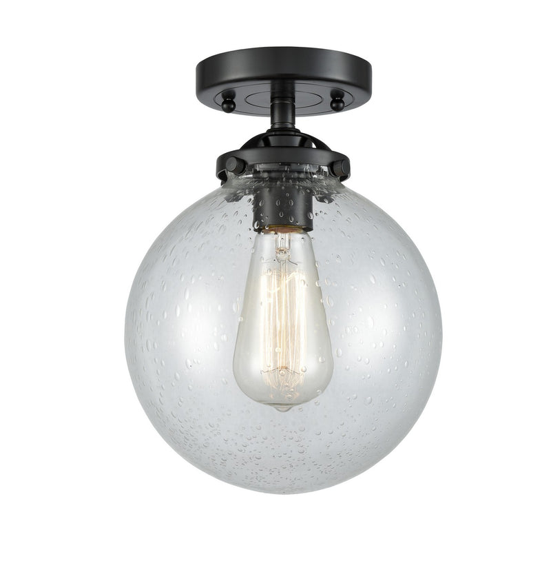 Innovations 284-1C-OB-G204-8-LED LED Semi-Flush Mount, Oil Rubbed Bronze