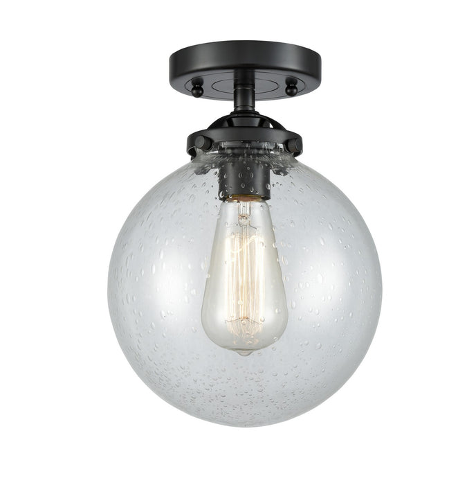 Innovations 284-1C-OB-G204-8-LED LED Semi-Flush Mount, Oil Rubbed Bronze
