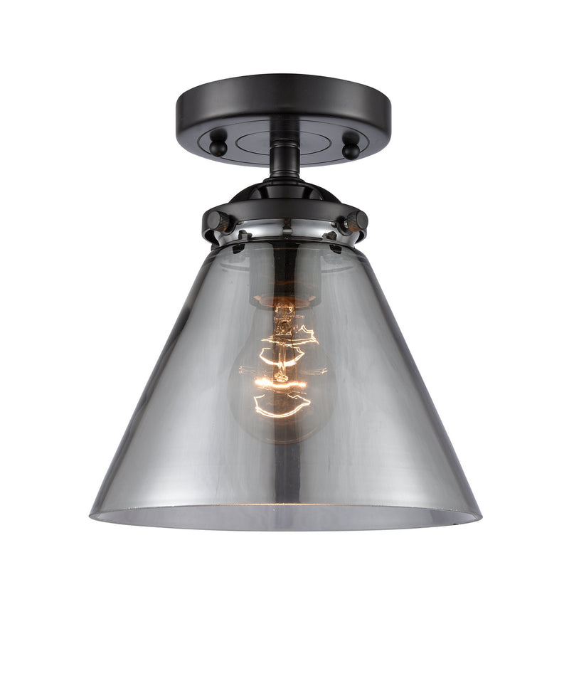 Innovations 284-1C-OB-G43 One Light Semi-Flush Mount, Oil Rubbed Bronze