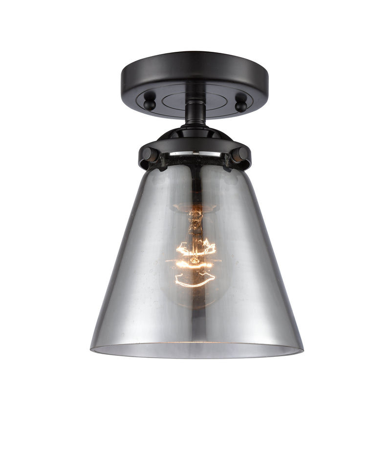 Innovations 284-1C-OB-G63 One Light Semi-Flush Mount, Oil Rubbed Bronze