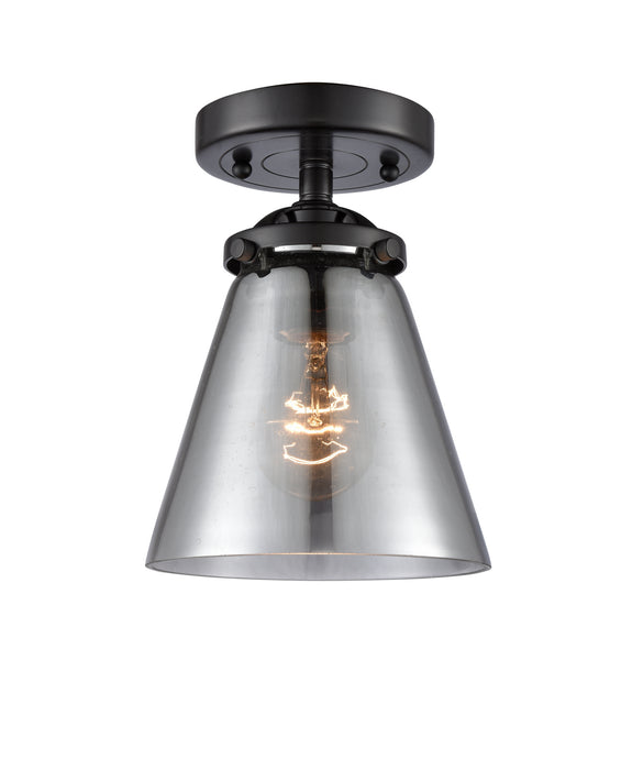Innovations 284-1C-OB-G63 One Light Semi-Flush Mount, Oil Rubbed Bronze