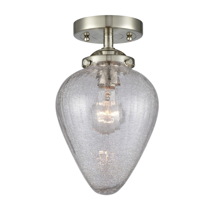 Innovations 284-1C-SN-G165-LED LED Semi-Flush Mount, Brushed Satin Nickel