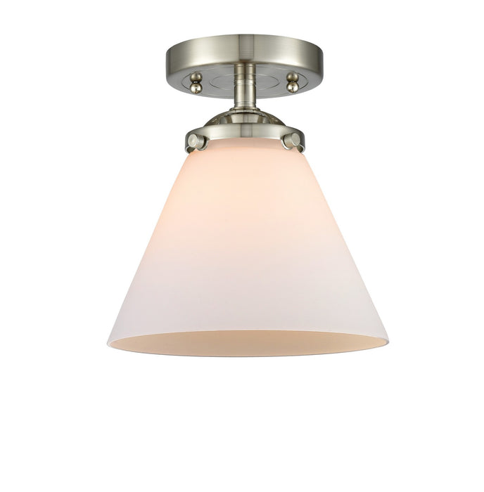 Innovations 284-1C-SN-G41-LED LED Semi-Flush Mount, Brushed Satin Nickel