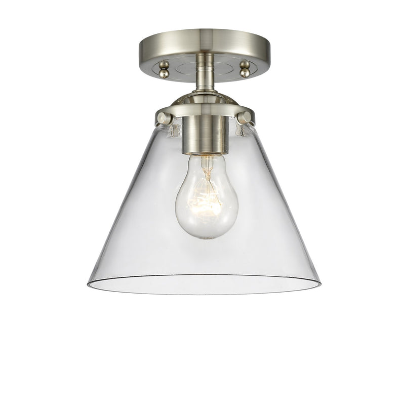 Innovations 284-1C-SN-G42-LED LED Semi-Flush Mount, Brushed Satin Nickel