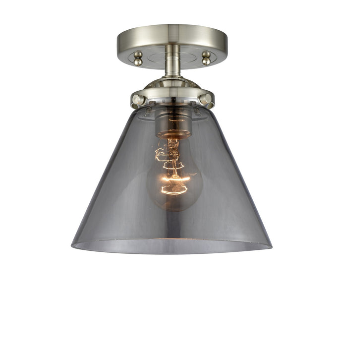 Innovations 284-1C-SN-G43-LED LED Semi-Flush Mount, Brushed Satin Nickel