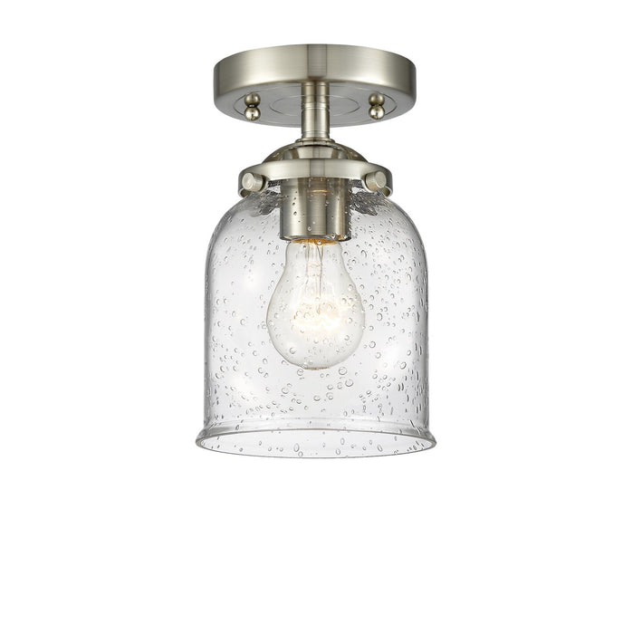 Innovations 284-1C-SN-G54-LED LED Semi-Flush Mount, Brushed Satin Nickel