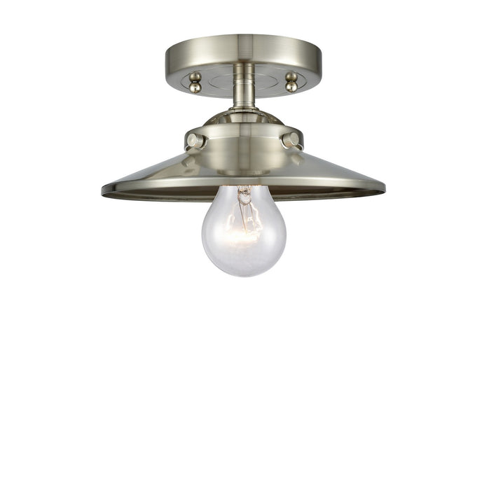 Innovations 284-1C-SN-M2-SN-LED LED Semi-Flush Mount, Brushed Satin Nickel