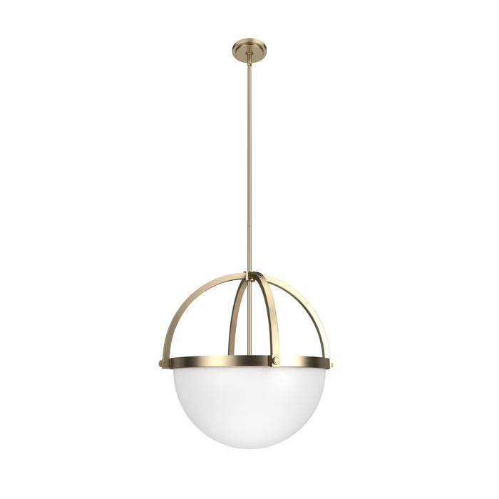 Hunter 19238 Four Light Pendant, Alturas Gold