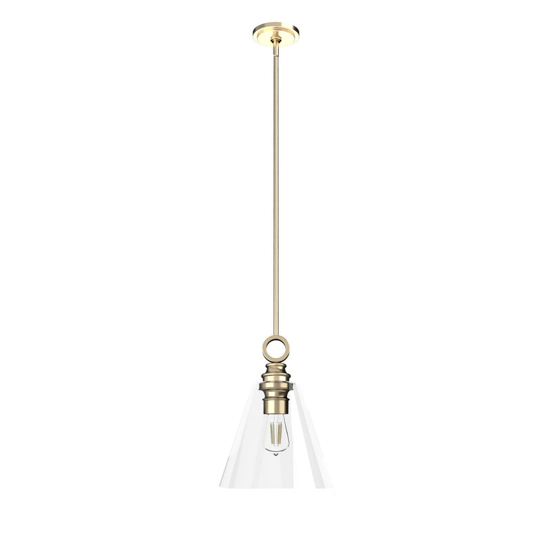 Hunter 19438 One Light Pendant, Alturas Gold