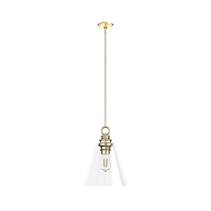 Hunter 19440 One Light Pendant, Alturas Gold