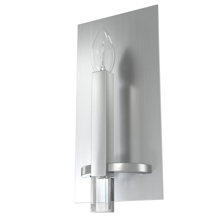 Hunter 19526 One Light Wall Sconce, Brushed Nickel