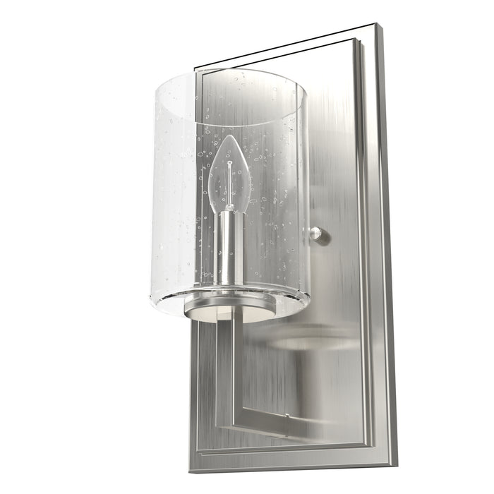Hunter 19545 One Light Wall Sconce, Brushed Nickel