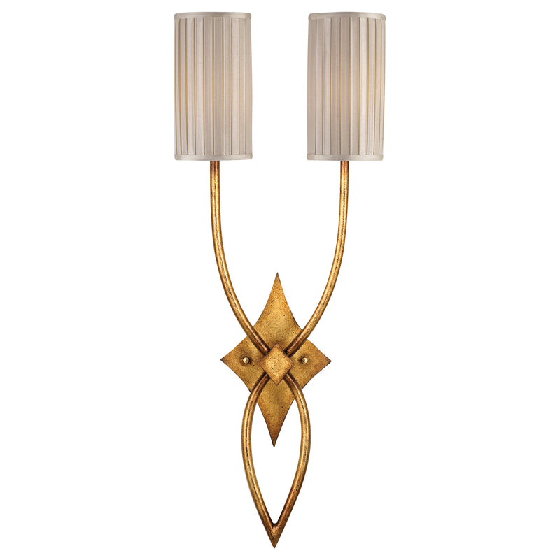 Fine Art 418850ST Two Light Wall Sconce, Gold