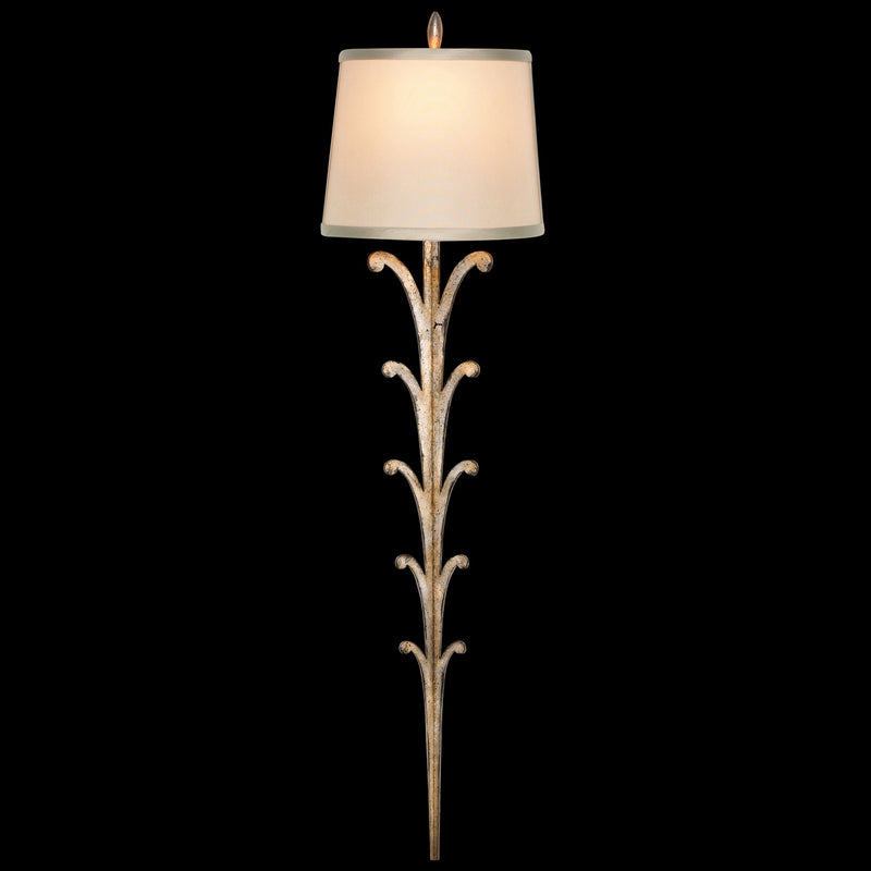 Fine Art 420650ST One Light Wall Sconce, Silver