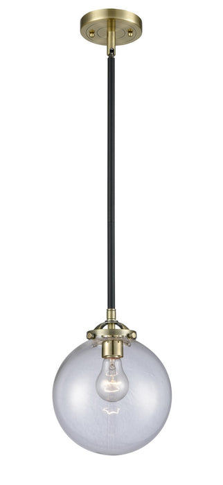 Innovations 284-1S-BAB-G202-8-LED LED Mini Pendant, Black Antique Brass