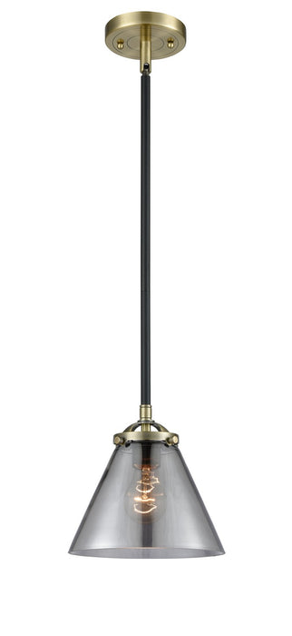 Innovations 284-1S-BAB-G43-LED LED Mini Pendant, Black Antique Brass