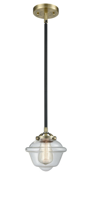 Innovations 284-1S-BAB-G532 One Light Mini Pendant, Black Antique Brass
