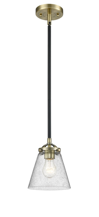 Innovations 284-1S-BAB-G64-LED LED Mini Pendant, Black Antique Brass