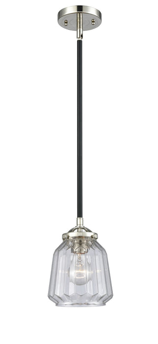 Innovations 284-1S-BPN-G142-LED LED Mini Pendant, Black Polished Nickel