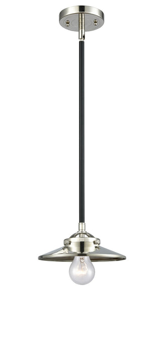 Innovations 284-1S-BPN-M1-PN-LED LED Mini Pendant, Black Polished Nickel