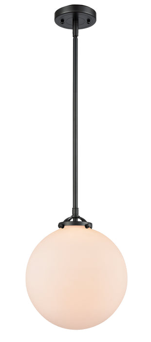 Innovations 284-1S-OB-G201-10 One Light Mini Pendant, Oil Rubbed Bronze